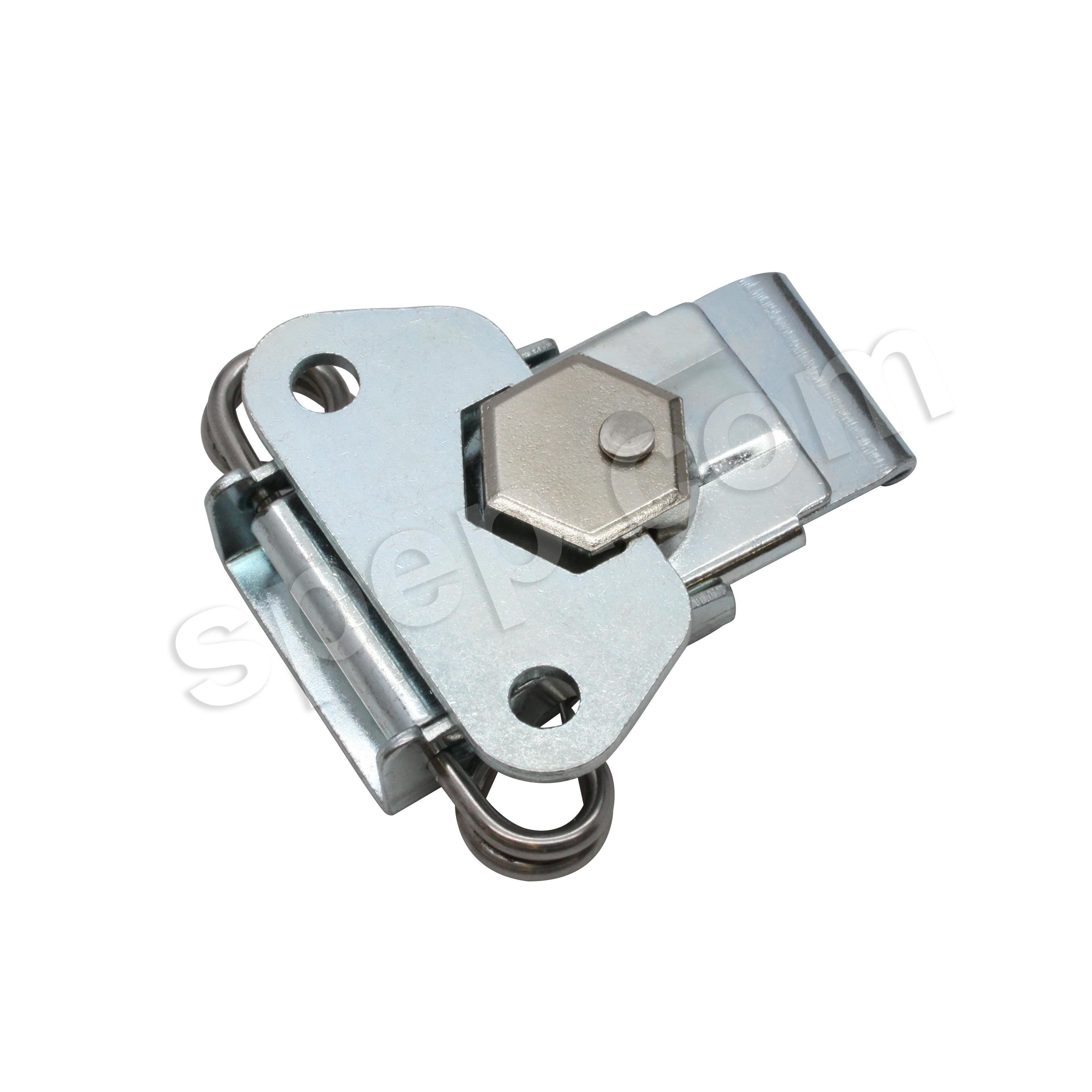 208905 MEDIUM TWIST LATCH, SPRING LOADED, HEX STUD, NO KEEPER 