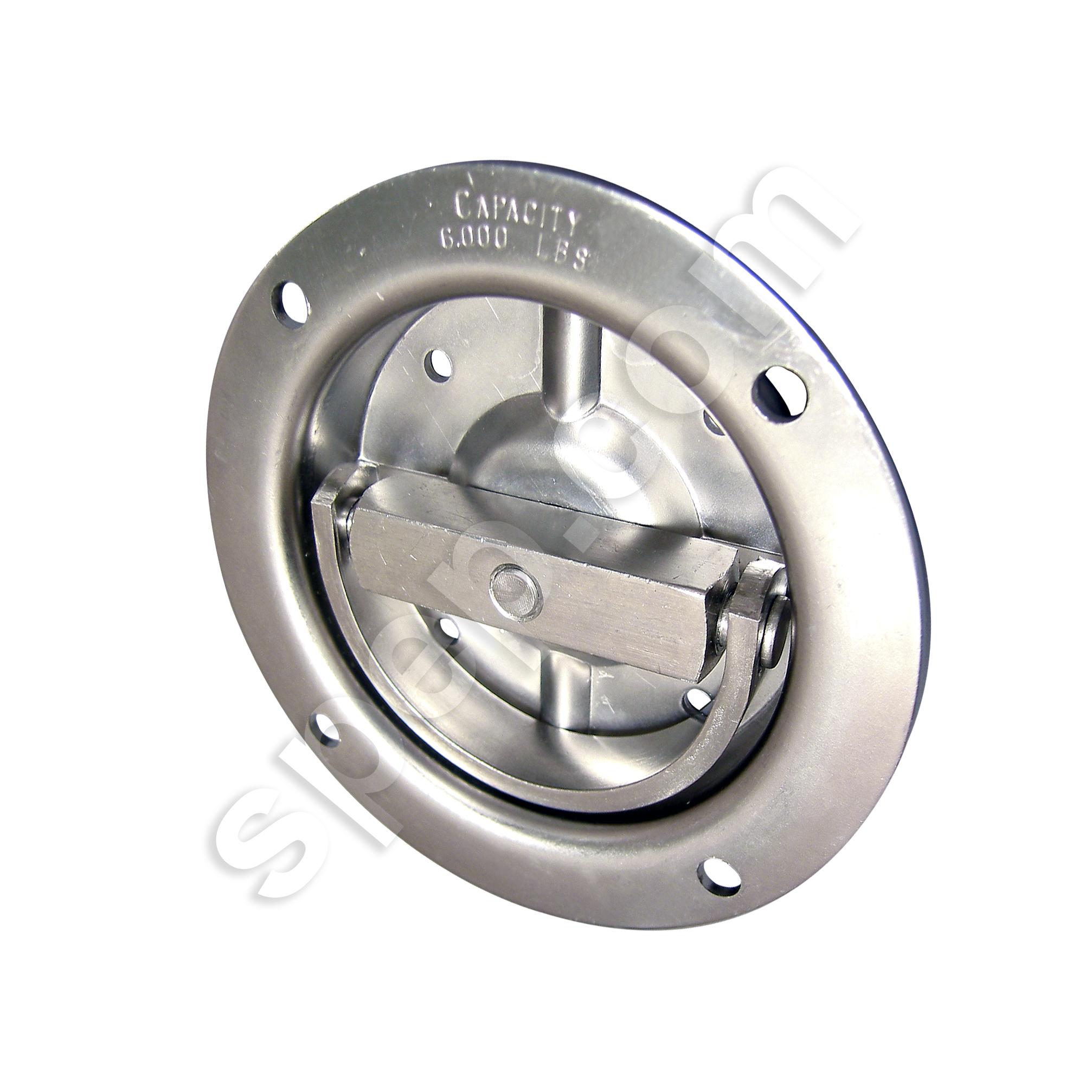 Stainless Steel Recessed Swivel D-Ring (M-901) - 6,000 lb. Cap