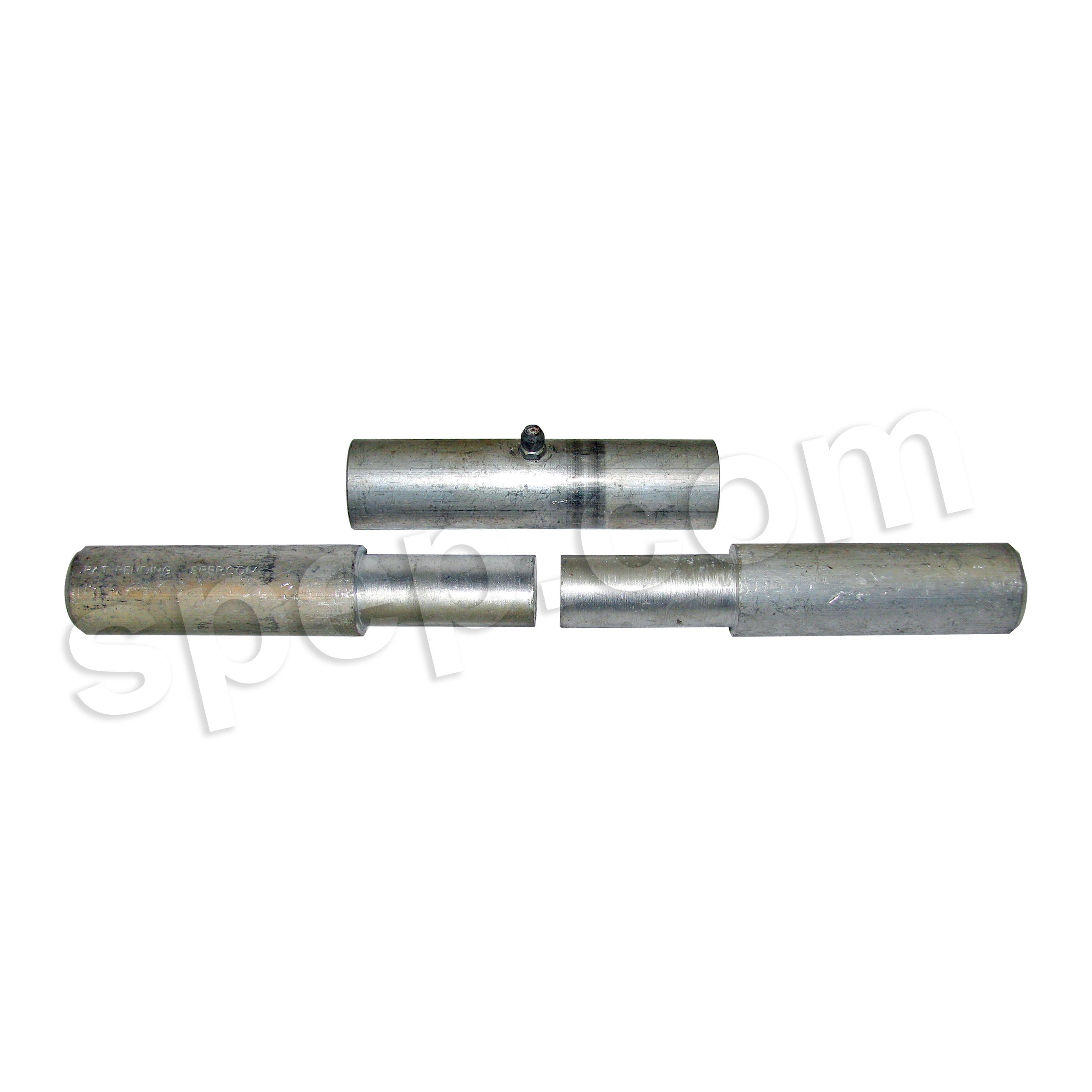 Heavy Duty Weld-On Gate Hinges With Grease Inserts - 4" X 1" OD (4-Pack)